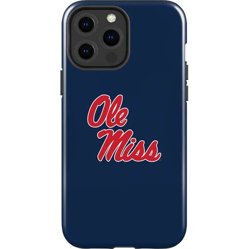University of Mississippi Rebels Ole Miss iPhone 15 Pro Max Impact Case