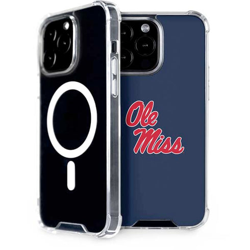 University of Mississippi Rebels Ole Miss iPhone 15 Pro Max MagSafe Case