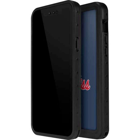 University of Mississippi Rebels Ole Miss iPhone 14 Pro Max Waterproof Case