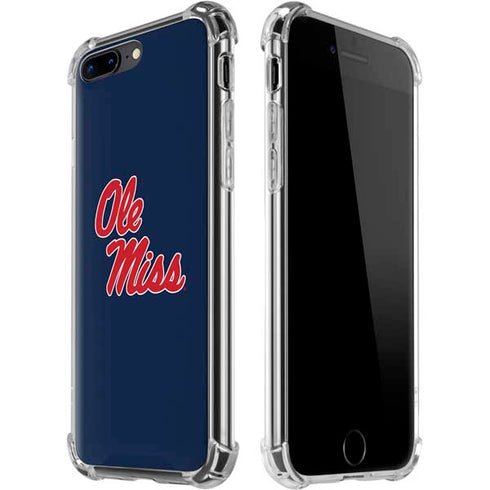 University of Mississippi Rebels Ole Miss iPhone 7/8 Plus Clear Case