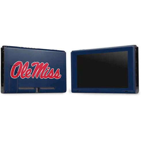 University of Mississippi Rebels Ole Miss Nintendo Switch Bundle Skin