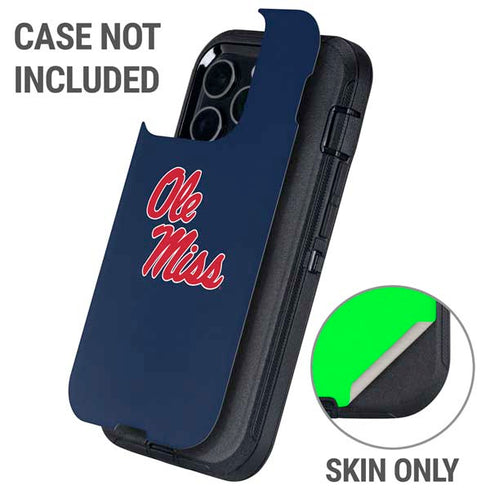 University of Mississippi Rebels Ole Miss Otterbox Defender iPhone Skin