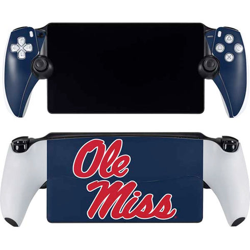University of Mississippi Rebels Ole Miss PlayStation Portal Remote Player Skin