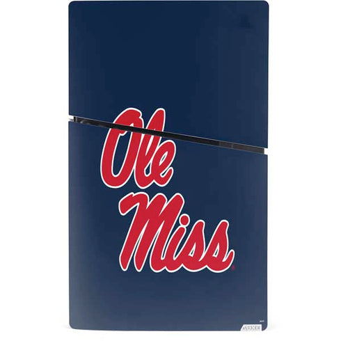 University of Mississippi Rebels Ole Miss PS5 Slim Digital Edition Console Skin