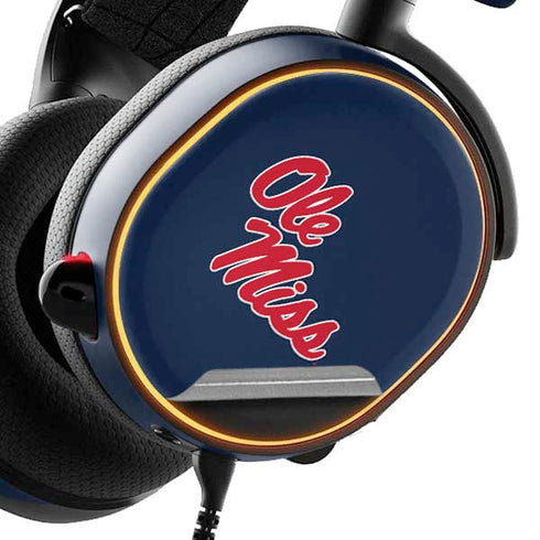 University of Mississippi Rebels Ole Miss SteelSeries Arctis 3 Skin