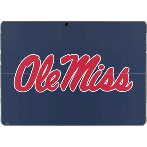 University of Mississippi Rebels Ole Miss Surface Pro 8 Skin