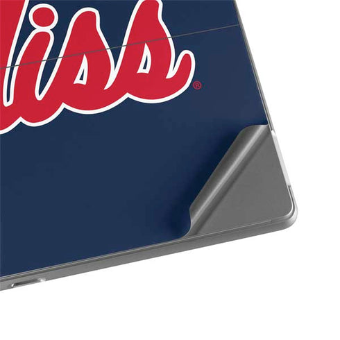 University of Mississippi Rebels Ole Miss Surface Pro 8 Skin