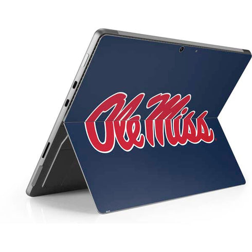 University of Mississippi Rebels Ole Miss Surface Pro 9 Skin
