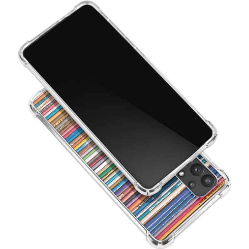 Records Music Galaxy A32 5G Clear Case