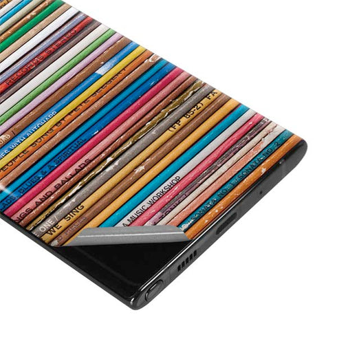 Records Music Galaxy Note 10 Skin