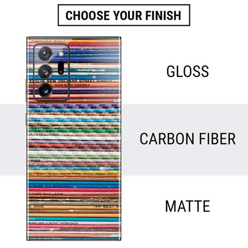 Records Music Galaxy Note20 Ultra 5G Skin