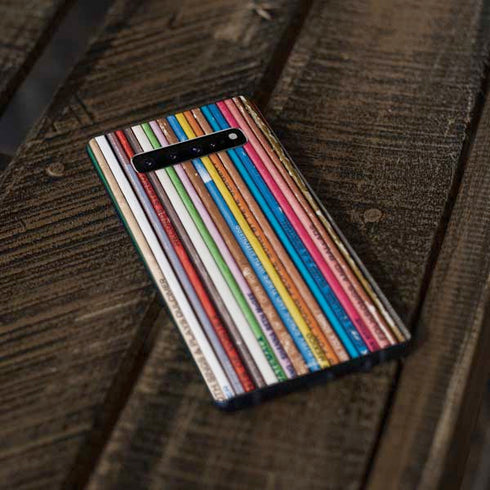 Records Music Galaxy S10 Skin