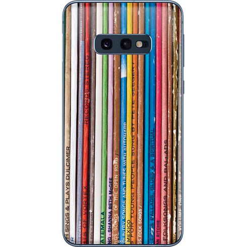 Records Music Galaxy S10e Skin