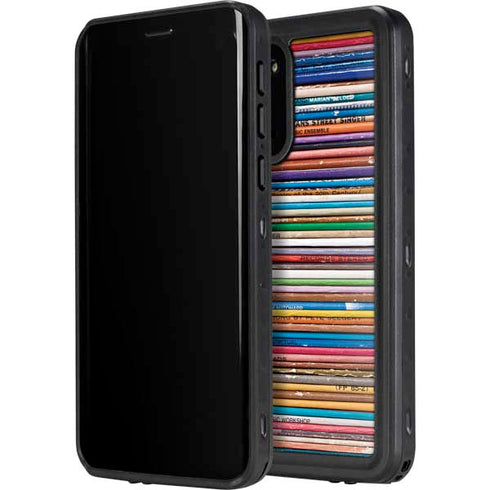 Records Music Galaxy S20 Waterproof Case