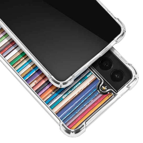 Records Music Galaxy S21 FE Clear Case