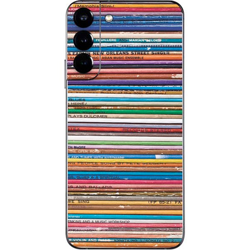 Records Music Galaxy S22 Plus Skin