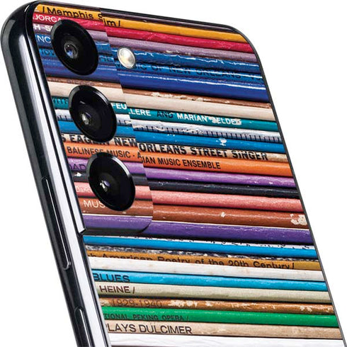 Records Music Galaxy S22 Skin