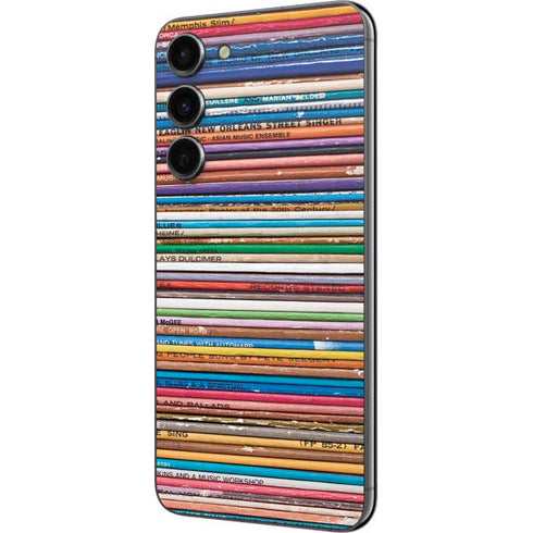 Records Music Galaxy S23 Plus Skin