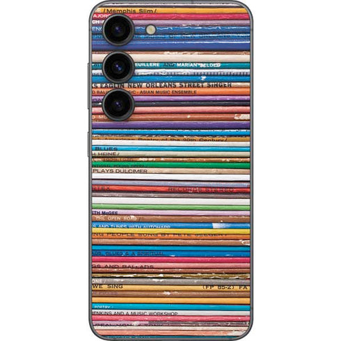 Records Music Galaxy S23 Skin