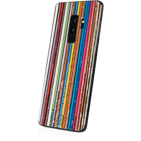 Records Music Galaxy S9 Plus Skin
