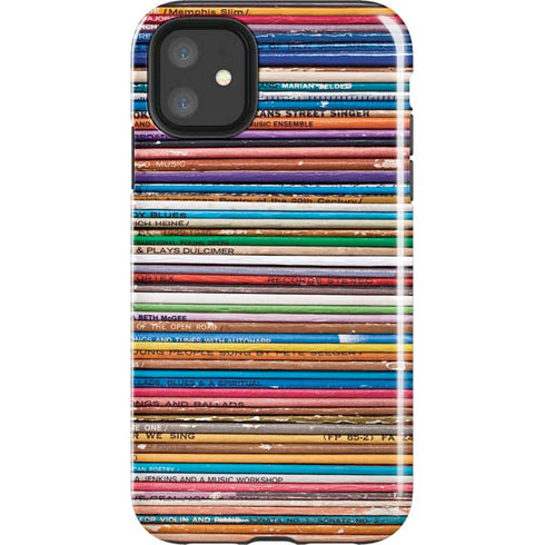 Records Music iPhone 11 Impact Case