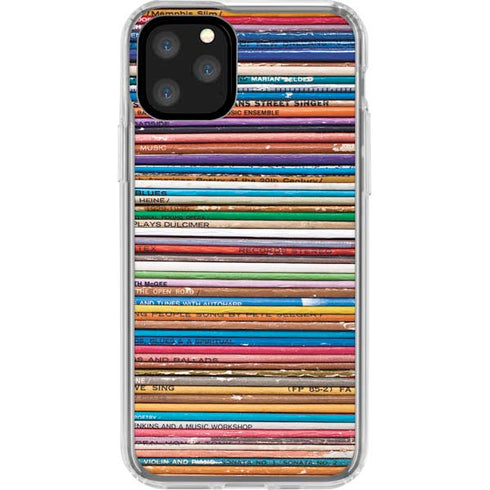 Records Music iPhone 11 Pro Clear Case