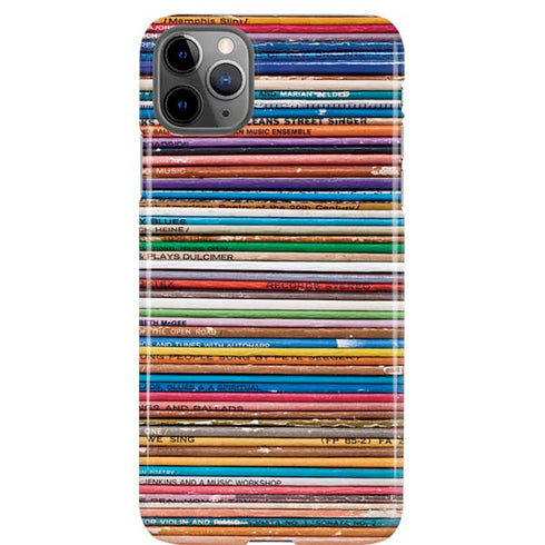 Records Music iPhone 11 Pro Max Lite Case