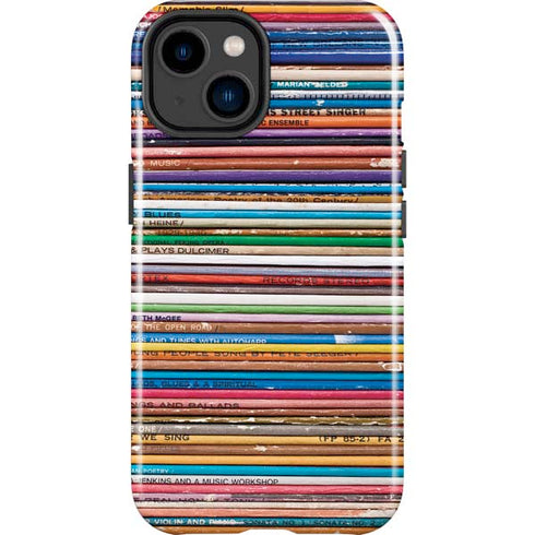 Records Music iPhone 15 Plus Impact Case