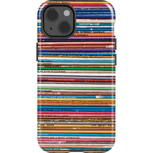 Records Music iPhone 14 Impact Case