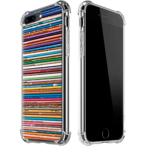 Records Music iPhone 7/8 Plus Clear Case