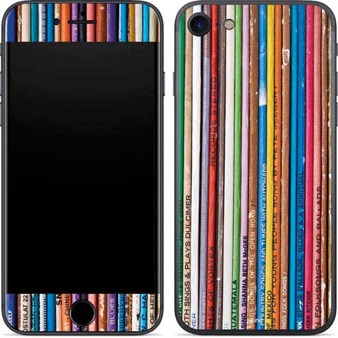 Records Music iPhone 8 Skin