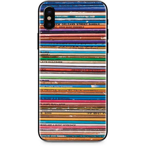 Records Music iPhone XS Max Skin
