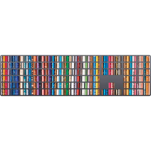 Records Music Magic Keyboard with Numeric Keypad Skin