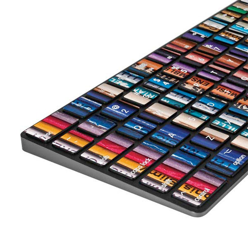Records Music Magic Keyboard with Numeric Keypad Skin