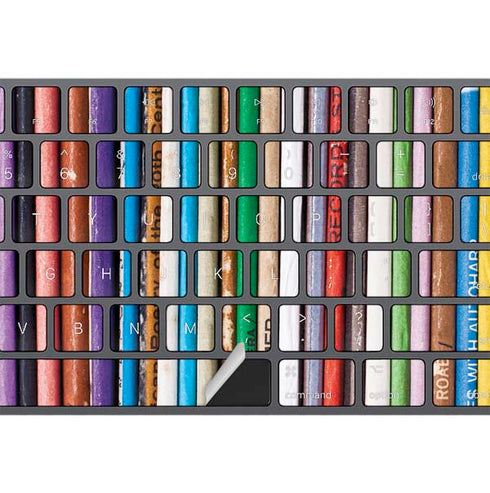 Records Music Magic Keyboard with Numeric Keypad Skin