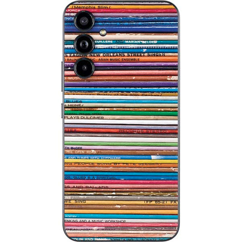 Records Music Galaxy A54 5G Skin