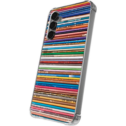 Records Music Galaxy S24 Plus Clear Case