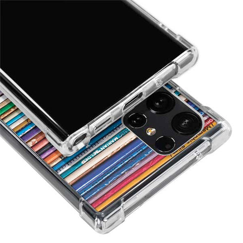 Records Music Galaxy S24 Ultra Clear Case