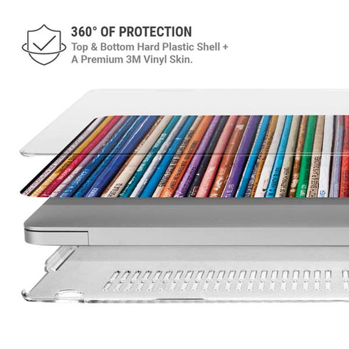 Records Music MacBook Air 15in (2023-2025) Case plus Skin