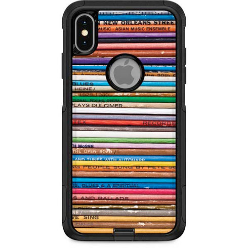 Records Music Otterbox Commuter iPhone Skin