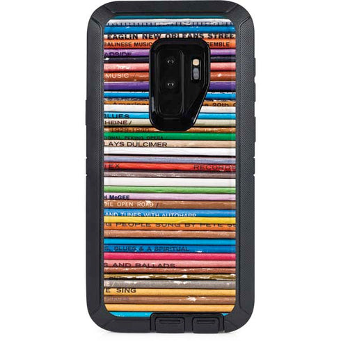 Records Music Otterbox Defender Galaxy Skin