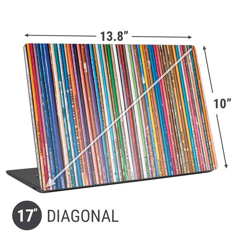 Records Music Universal Laptop 17in (13.8 x 10in) Skin