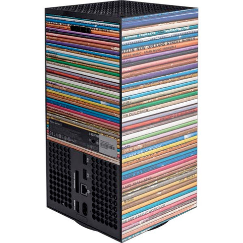 Records Music Xbox Series X Console Skin