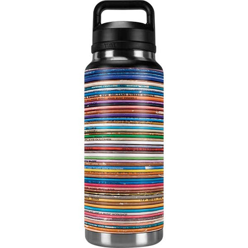 Records Music YETI Rambler 36oz Bottle Skin