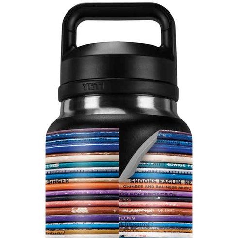 Records Music YETI Rambler 36oz Bottle Skin