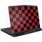 Red and Black Checkerboard Dell Alienware Skin