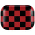 Red and Black Checkerboard Amazon Echo Buds Skin