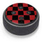 Red and Black Checkerboard Amazon Echo Dot Skin