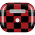 Red and Black Checkerboard Apple AirPods (3rd Gen 2021) Skin