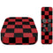 Red and Black Checkerboard Apple TV Skin